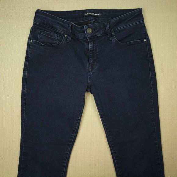 Mavi Alexa Skinny Jeans Women's Size 28 X 28 Low Rise Dark Wash Denim - Picture 6 of 11